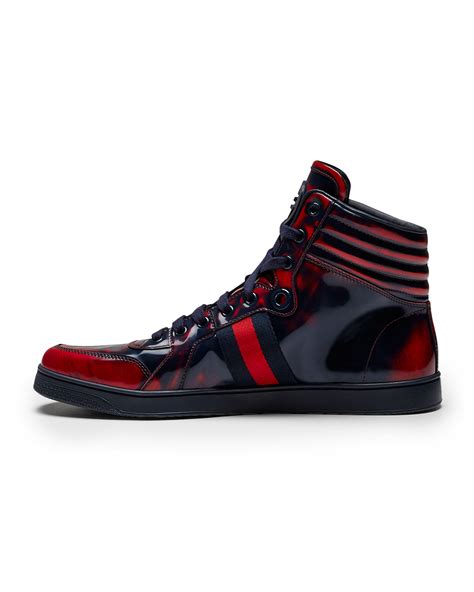 sneaker gucci coda blue|Gucci Coda Burnished High.